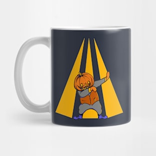 Dabbing Pumpkin Rocking Mug